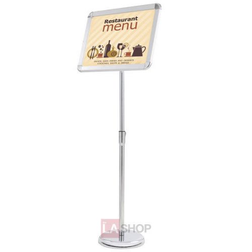 12 x 17 floor pedestal poster display sign stand holder 187 for sale