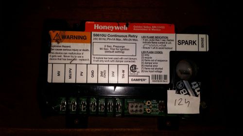 S8610u Honeywell universal intermittent pilot ignition module