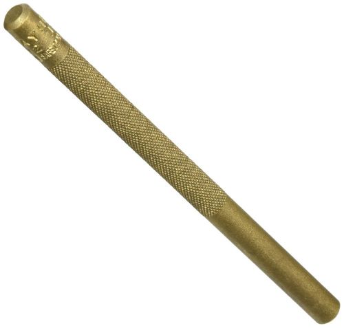 Mayhew Pro 25077 3/8-Inch Knurled Brass Drift Punch