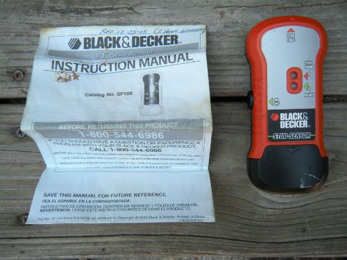 &#034;BLACK &amp; DECKER&#034; 3/4 STUD SENSOR