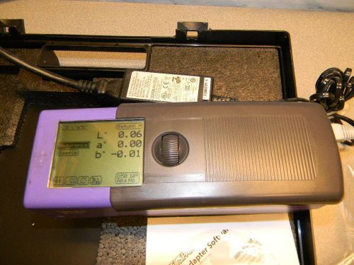 X-Rite SpectroEye Rev. C Spectrophotometer, W KeyWizard Key, Accessories, Case