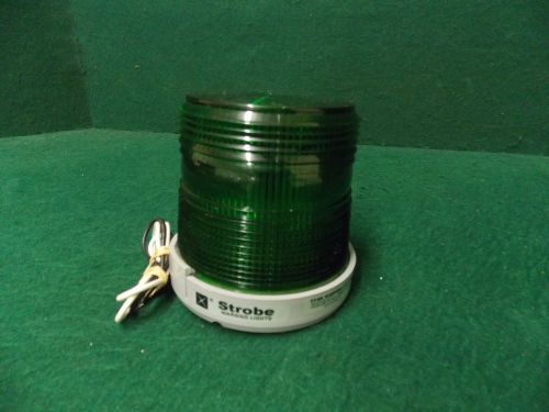 Svp star warning systems 201z strobe warning light (green) % for sale