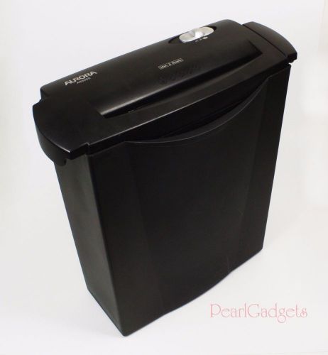 Aurora AS505S 5-Sheet Strip Paper Shredder with Removable Basket