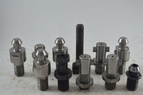 Lot of 11 bt50 pull studs cat 50 retention knobs for sale