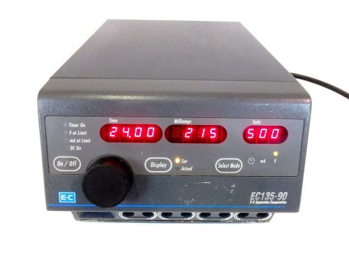 EC Apparatus Corporation EC135-90 Electrophoresis Power Supply 4 Input 0 - 500v