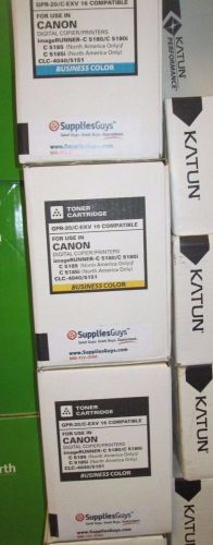 CANON GPR-20 KATUN Toner C5180 C5185 *SET OF 3* NEW IN BOX