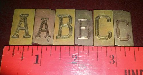 New Hermes Engravograph Engraving Fonts Letter Double Line Block