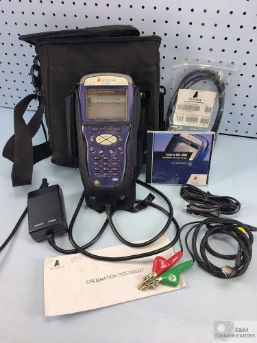 Jdsu acterna hst-3000 handheld cable tester adsl b/w mono non-copper vatsd0jdaa for sale