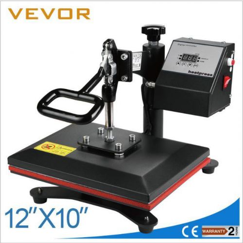 DIGITAL 12&#034;X10&#034; HEAT PRESS MACHINE T-SHIRT SUBLIMATION PRINTER TRANSFER PRESSING