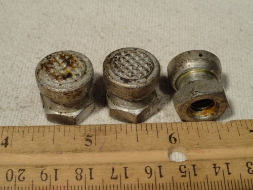 3pc FAIRLANE ROUND PIVOTING GRIPPER PAD 11/16&#034; Diameter 3/4&#034; Tall 7/16-14 Thread