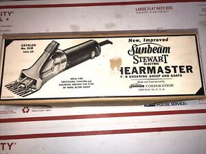 SUNBEAM STEWART SHEARMASTER MODEL 31-B SHEARING HEAD W/ Extra Cutters