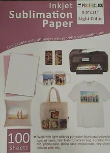 SAVE 10% On Printers Jack Sublimation Paper 8.5 X11 And 13 X19
