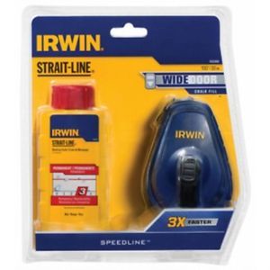 Strait-Line 1932885 IRWIN Speedline Chalk Reel, Red