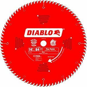 Diablo Genuine 14&#034; x 84 Tooth Fine Finish Saw Blade # D1484X