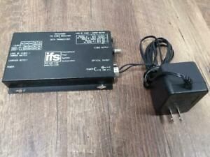 INTERLOGIX IFS VR1910WDM FM VIDEO RECEIVER 2 WAY DATA TRANSCEIVER FIBER OPTICAL