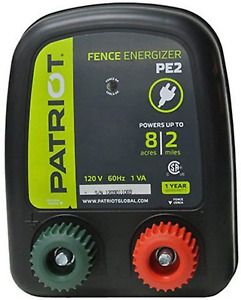 Patriot PE2 Electric Fence Energizer, 0.10 Joule One Size, Original Version  e49