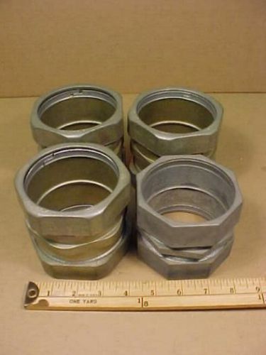 4 new  3” emt compression coupling nos for sale