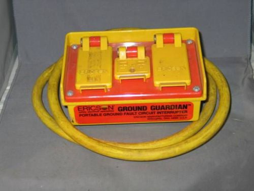 Ericson Ground Guardian 1060 Portable Ground Fault Circuit Interrupter 1800 Watt