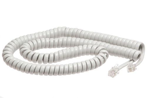 Comdial 12&#039; FT Executech Digitech 7700 6000 3000 Phone Handset Cord Gray NEW