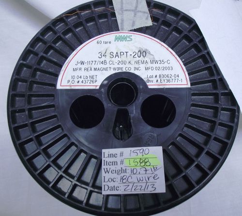 MWS 34 SAPT-200 Magnet Wire 34 AWG