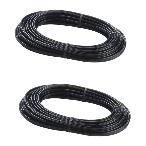 (2 Pack) Paradise Low Voltage 100-Foot 16 Gauge Landscape Wire New, Black