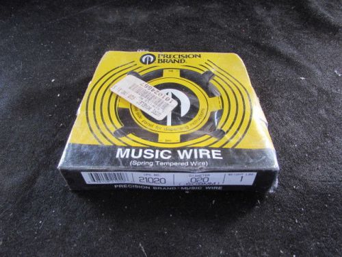 PRECISION BRAND 21020 MUSIC WIRE .020 DIAMETER ***NIB***