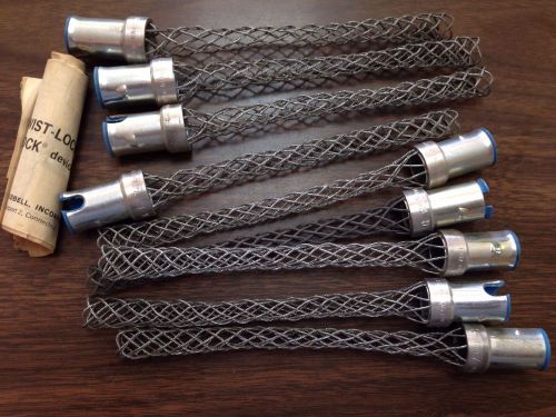 Hubbell kellems h647 h-647 cable cord grip lot of 10 diameter .35-44 small for sale