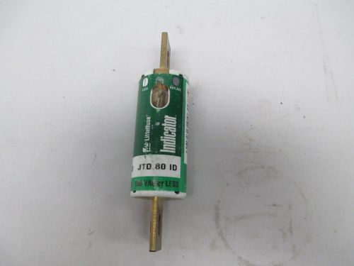 New littelfuse jtd-80-id indicator 80a amp 600v-ac fuse d276301 for sale