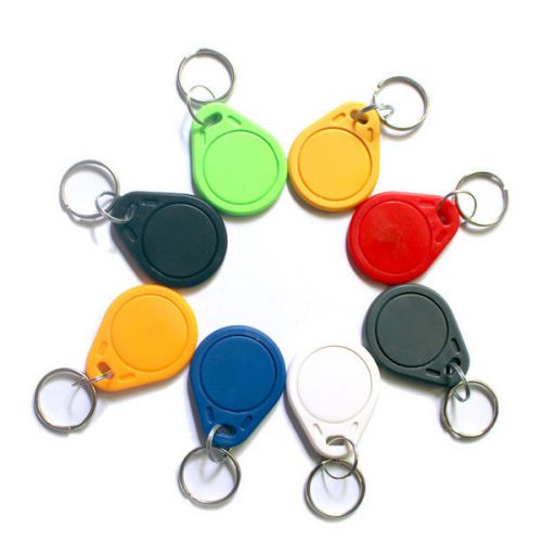 5PCS RFID IC Key Tags Keyfobs Token NFC TAG Keychain Mifare 13.56MHz Arduino