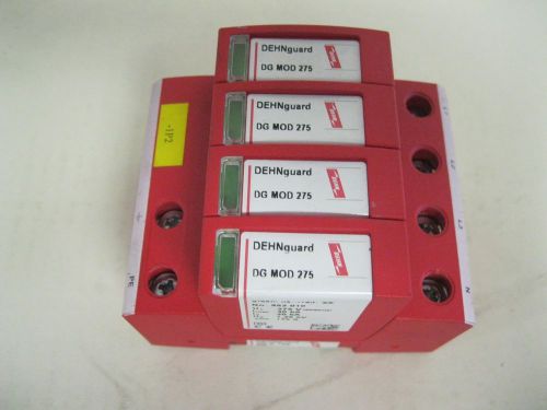 Dehnguard Modular Surge Arrester DG M TNS 275 230/400 V with 4 #925 010 275 Volt