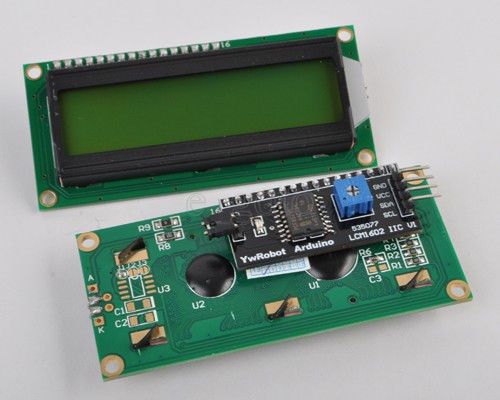 IIC/I2C/TWI Serial interface 1602 yellow LCD Display Module for ARDUINO Raspberr