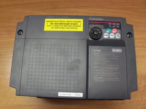 Mitsubishi Inverter D700 FR-D740-120-NA 380-480V/ 7.5HP Variable Frequency Drive