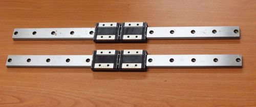 Thk rsr9wzm  + 340mm linear bearing lm guide miniature  2rail 4block for sale