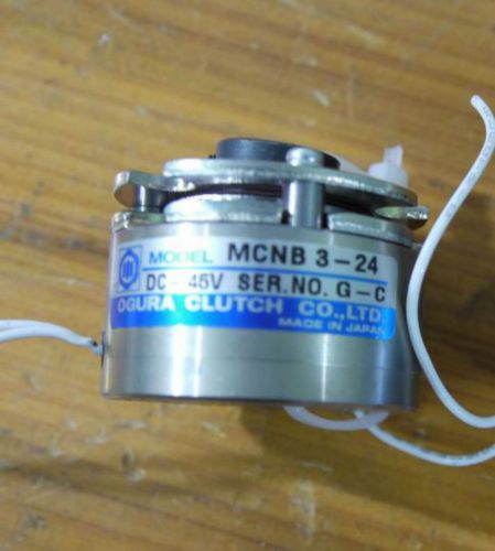 1pcs Used, Work, OGURA CLUTCH MCNB 3-24 DC 45V #E-ED