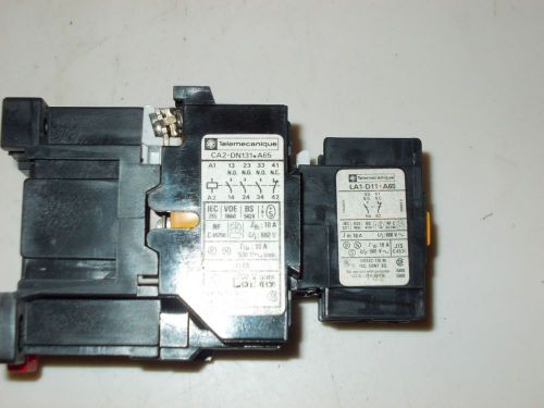 TELEMECHANIQUE CA2 D131 A 65 with LA1-D11 A 65 Contactor