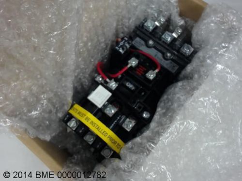 ALLEN BRADLEY, 509-A0D, SERIES B, SIZE 0, FULL VOLTAGE STARTER. 3 PHASE