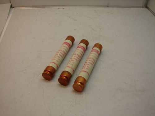 GOULD SHAWMUT TRS30R DUAL ELEMENT TIME DELAY FUSE 30A 600VAC (LOT OF 3) *XLNT*