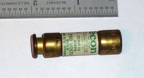 ECNR 10 Econ Time Delay 10 Amp 250 Volt Fuse