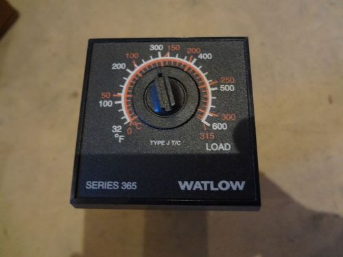 WATLOW CONTROLS 365A-D601-1000 TYPE J T/C TEMPERATURE CONTROL UNIT