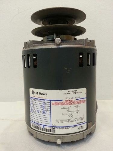 GE MOTORS A-C MOTOR  INDUSTRIAL SYSTEMS  MODEL 5KH39QN5514T