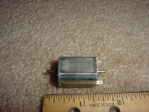 Small DC Electric Motor  1- 4 VDC 5400 rpm 5.8 g-cm M45