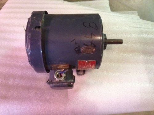 GE Electric Motor, Model 5K42FG2561, 1/4 HP, 1140 RPM, 56 Frame, 3 Phase,  Used