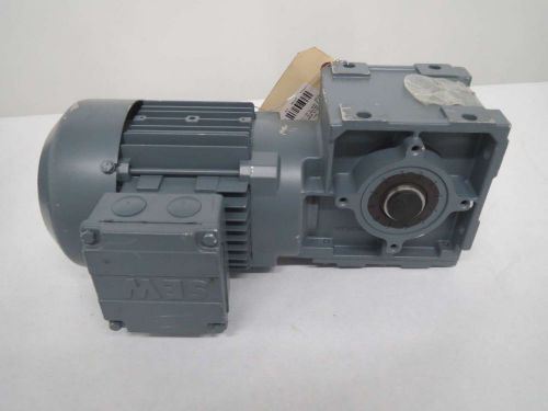 SEW EURODRIVE WA30DT71D4/TH 0.37KW 460V 1700/119RPM 3PH GEAR 14.28 MOTOR B377796