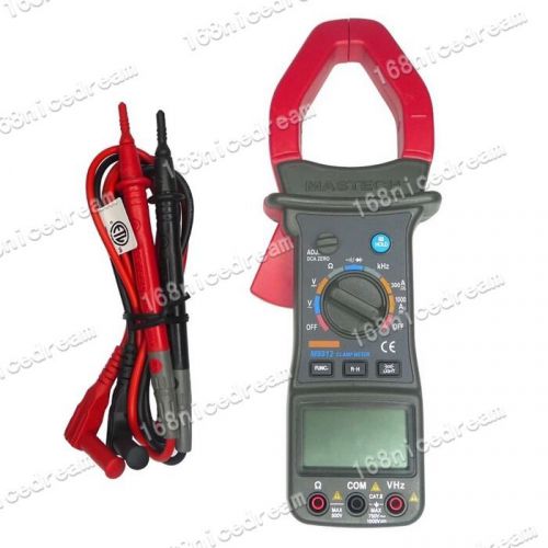 MASTECH M9912 Digital Clamp Meter AC/DC A/V Res Freq 1000V 1000A Back-lit N0154