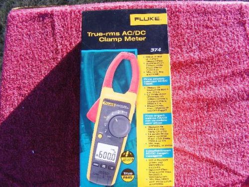 FLUKE 374 *BRAND NEW!* TRUE RMS &#034;NEW-STYLE&#034; CLAMP METER!