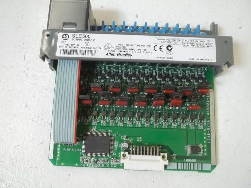 ALLEN BRADLEY 1746-OV16 SER.C OUTPUT MODULE (AS PICTURED) *USED*