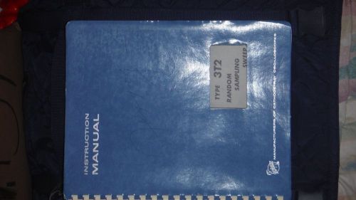 tektronix type 3t2 random sampling sweep inst. manual