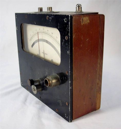 Antique Weston Ammeter Model 508 Gauge Meter Steampunk Art Industrial Pat 1901