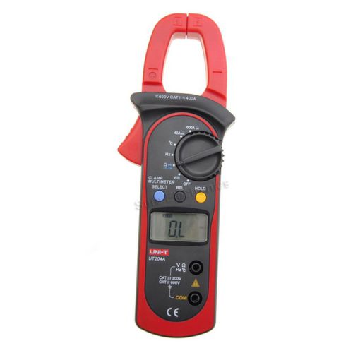 Free express unit ut203 digital handheld clamp multimeter tester dmm ce ac dc for sale