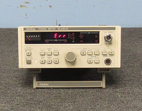 Anritsu ml4803a power meter  ~no power sensor~  *30 day warranty!* for sale